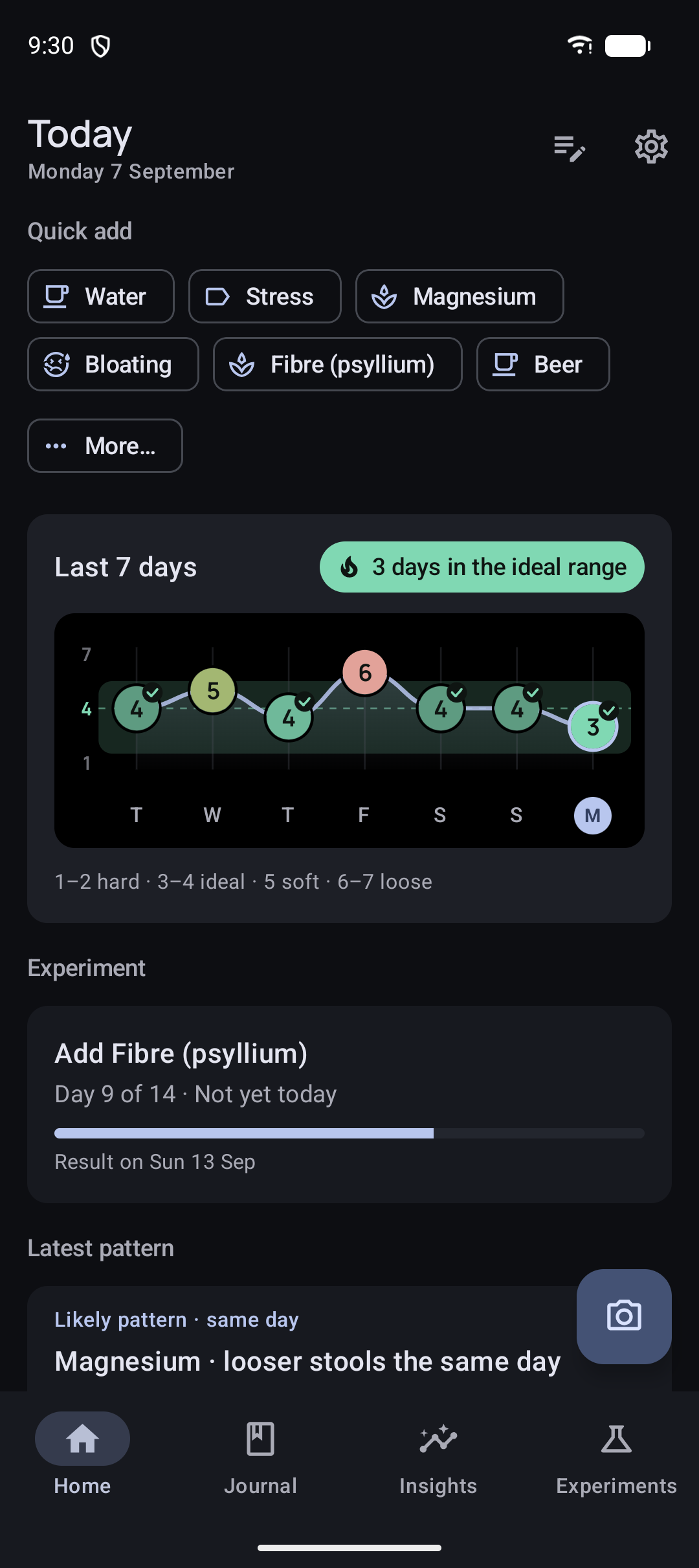 Rumblings Android App Screenshot — Today View